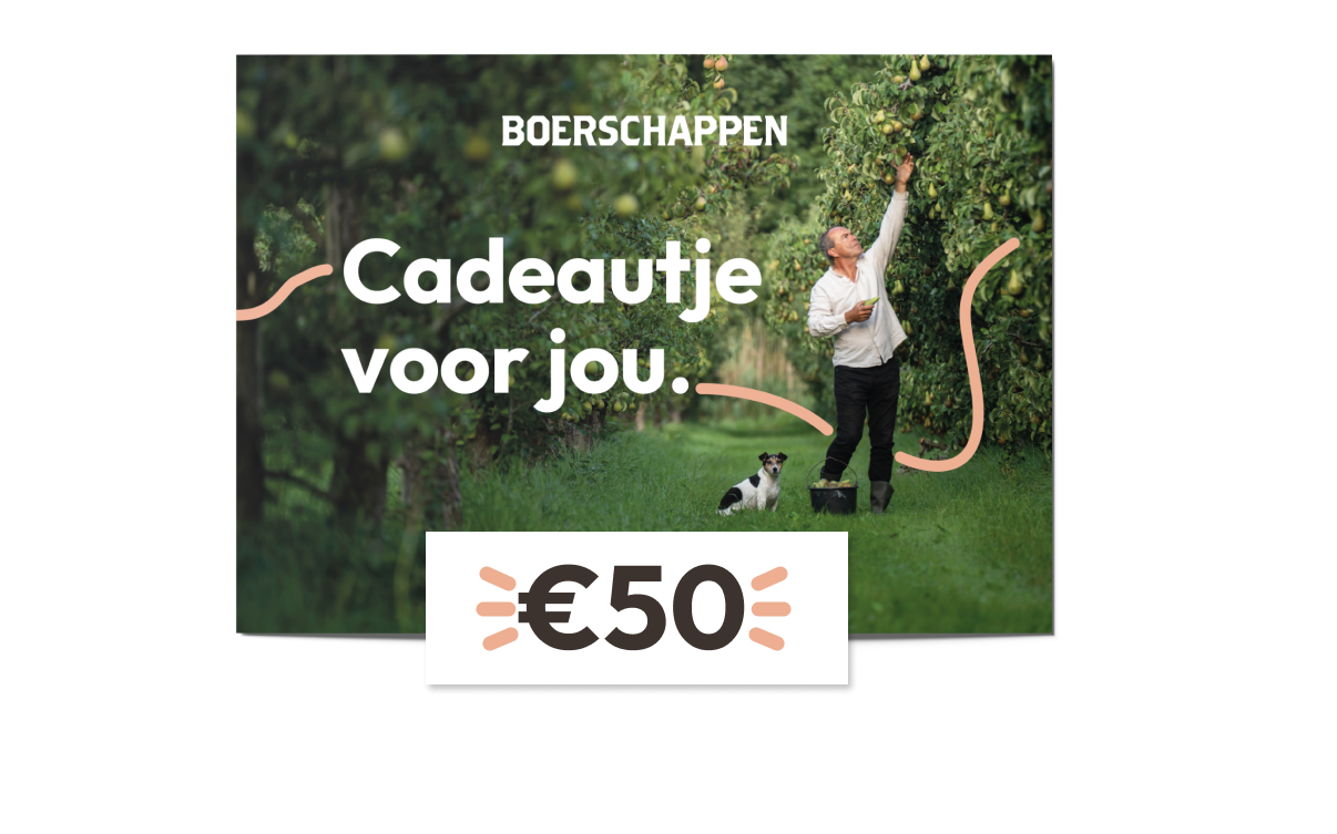 Boerschappen Cadeaubon 50 euro