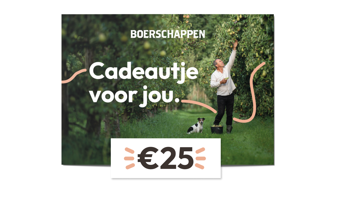 Boerschappen Cadeaubon 25 euro